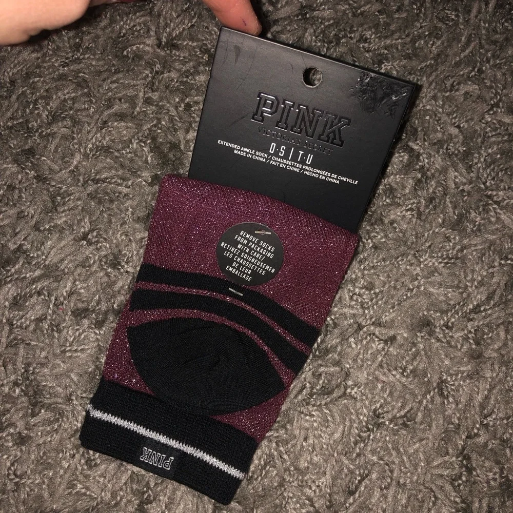 Victoria’s Secret PINK Ankle Socks, New With Tags